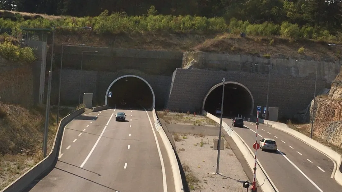 Le tunnel de la LINO fermé à Talant